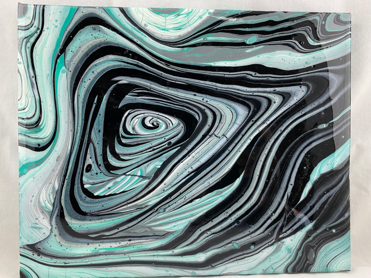 Acrylic Fluid Paintings