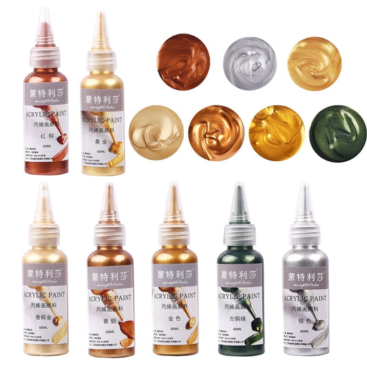 Metallic Acrylic Pigments